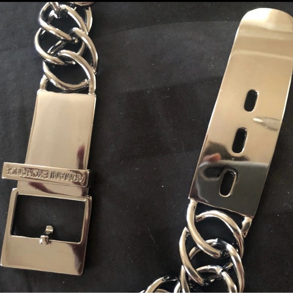 Armani Exchange Metal Belt - Picture 6 of 8